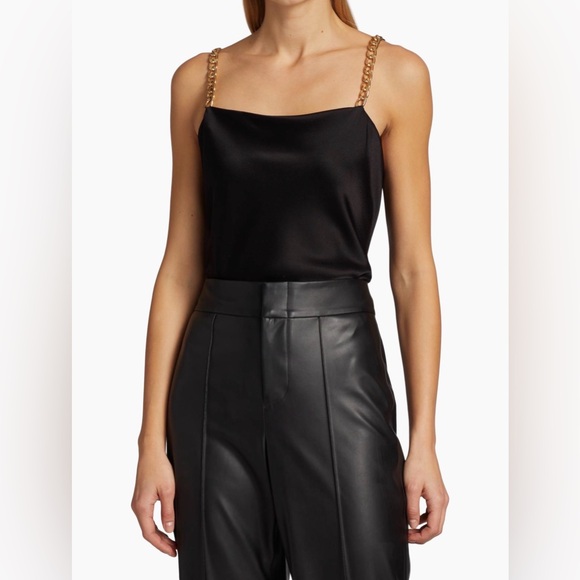 Alice + Olivia Pants - Alice + Olivia Harmony Draped Tank Top/ Size Small